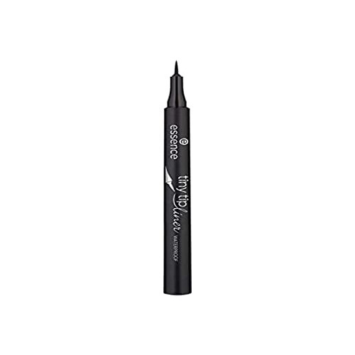 cosmetics tiny tip liner waterproof eyeliner 01 Deep Black MakeUp
