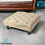 (Blue) Chesterfield Upholstered Pouffe Stool 60x60x25cm 12
