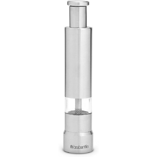 Brabantia Salt and Pepper Mill, Stainless Steel, 2 Units, Silver 1