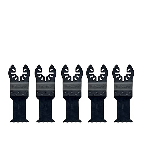 DeWalt Set di 5 lame a immersione multicutter - DEWALT DT20725 - Dimensioni : 43 x 31 mm 1