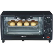 Mini 9L Toaster Oven Tabletop Cooking Baking Portable Oven 650w 100-250 Stainless Steel Heating Tube incl. Baking Tray & Wire Rack