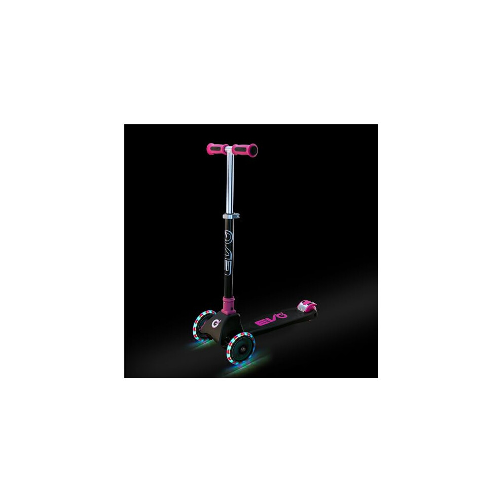 light-up-cruiser-scooter-with-light-up-wheels-for-kids---foldable-kids-scooter-with-adjustable-height-handles---balance-childrens-3-wheel-scooter