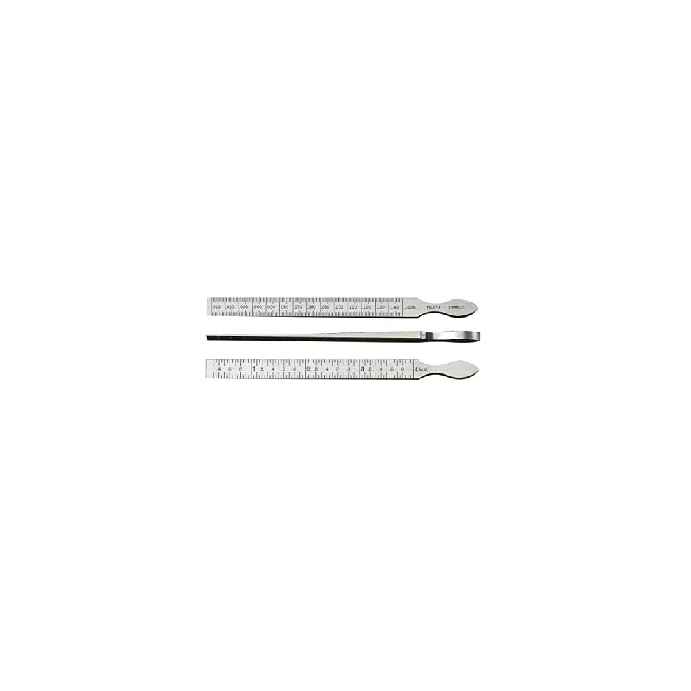 270 7/16-Inch By 6-1/4-Inch Taper Gage Inch And Millimetre Graduation