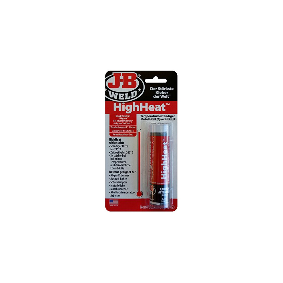8297 -DEU HighHeat Heat-Resistant Epoxy Metal Putty for All High Temperature Work
