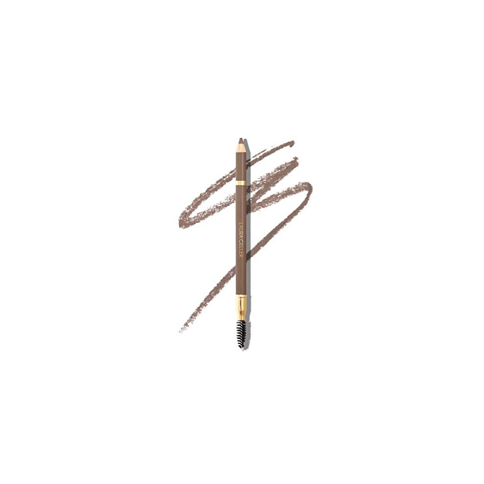 LAURA GELLER NEW YORK Bravo Brows Soft Pencil + Brush, Taupe