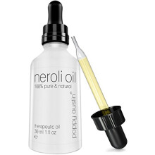 30ml Poppy Austin Neroli Oil - Organic Neroli Essential Oil, Pure, Single Ingredient - 100% Pure Therapeutic Grade Aromatherapy Essential Oil - Sleep