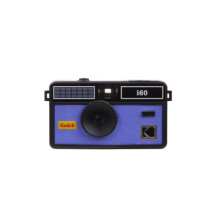 i60 Reusable 35mm Film Camera - Retro Style, Focus Free, Built in Flash, Press and Pop-up Flash (Very Peri)