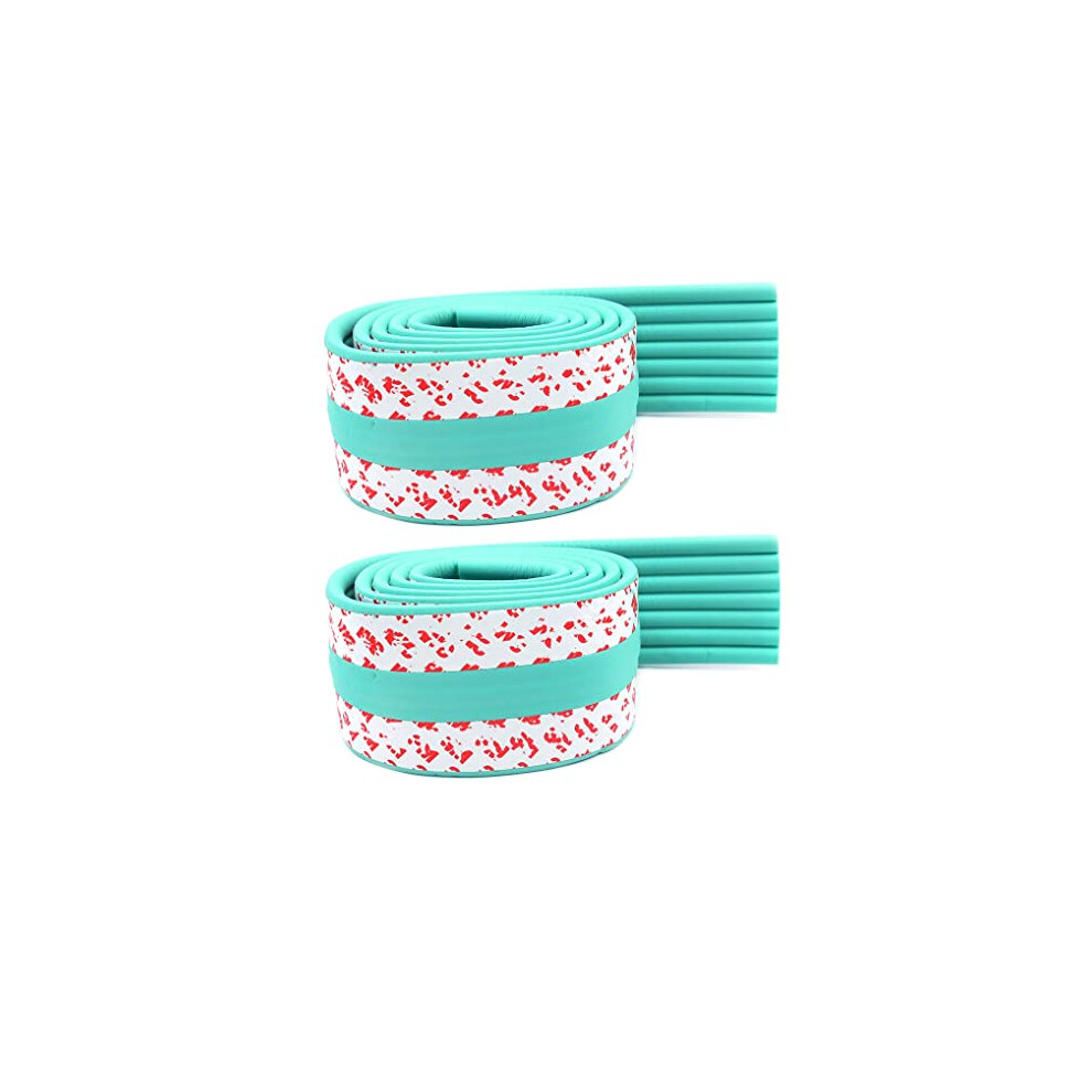 Wangcl 2Pcs Foam Safety Strips 2M Safety Edge Protection Strip Edge Corner Guards Foam Roll Children Anti Collision Strip For Table Wall Corner With Double