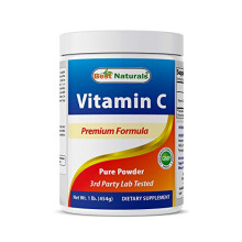 100% Pure Vitamin C Powder 1 lb (454 Grams) Powder (Also Called Ascorbic Acid) (1 LB (Pack of 1))