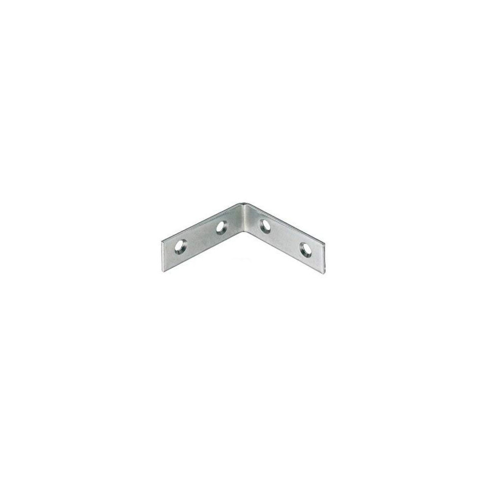 Gas N Pow3r 40X40x16mm 90 Degree Right Angle Metal L Shaped Bracket Corner Brace Fixing Shelf Support Repair X50