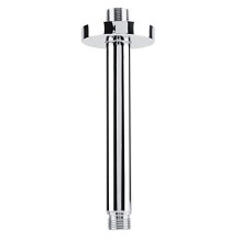 Shower Arms, Ceiling Mount Shower Head Extender, G 1/2 Stainless Steel Top Shower Arm Pipe Extension (Chrome Finish)(15cm/6in)