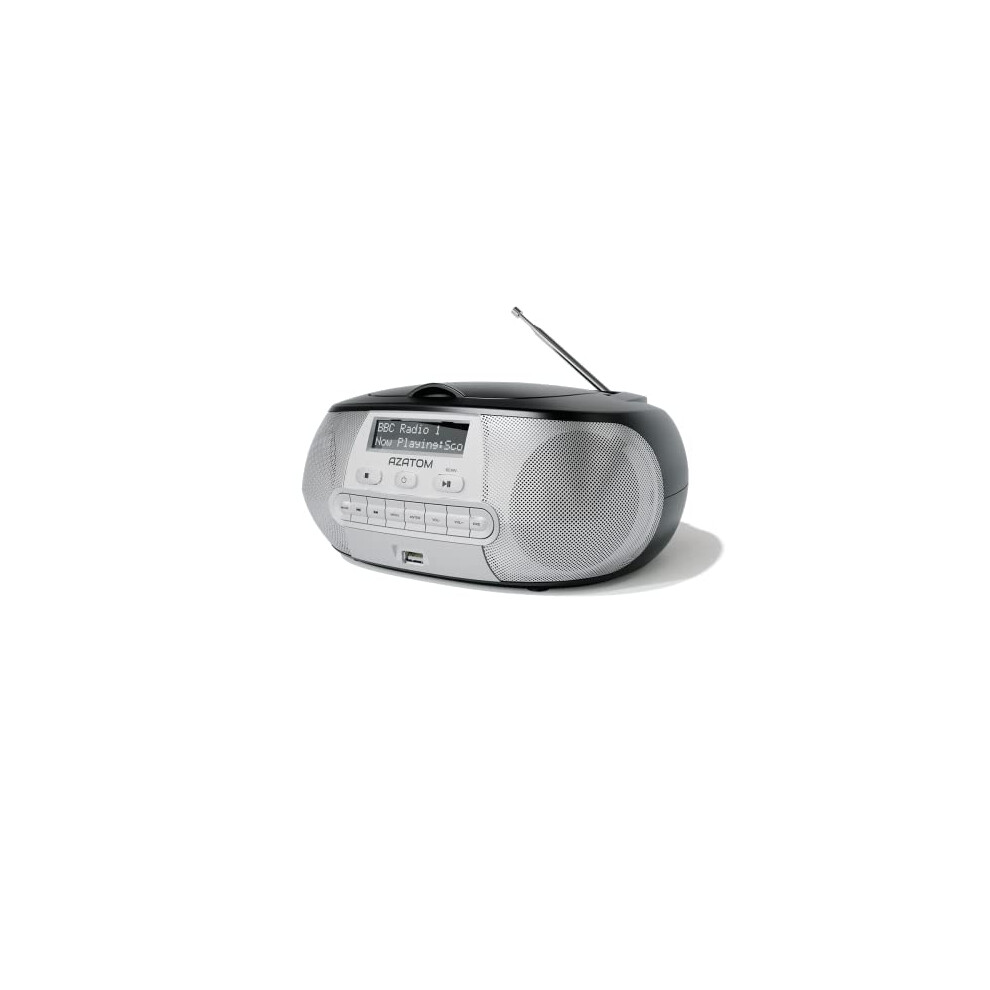 Zenith Dab Digital Fm Radio Cd Boombox: Azatom Zenith Z2 - Cd Player - Dab/Dab+ 'Future Ready' - Fm Radio - Usb Mp3 Player - Premium Stereo Sound - 709311394234