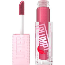 New York, Lifter Plump Lip Gloss, Lasting Plump, Heated Formula with Hyaluronic Acid and Chilli Pepper, XL Wand, Vegan Formula, Shade: 002 Mauve Bite