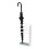 Umbrella Stand, Steel, White, One Size 1
