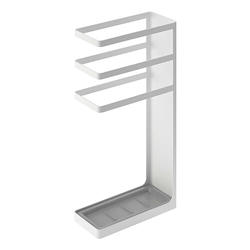 Umbrella Stand, Steel, White, One Size 1
