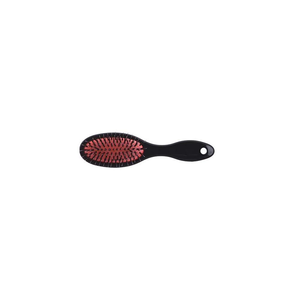 Flair Brush Boar Bristle And Nylon Bristle Small Hair Brush - Handy Size