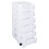 Really Useful Really Useful Plastic Storage Box Slimline Storage Tower 6x3.5 Litre Clear Frame with Drawers 4