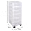 Really Useful Really Useful Plastic Storage Box Slimline Storage Tower 6x3.5 Litre Clear Frame with Drawers 2
