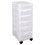 Really Useful Really Useful Plastic Storage Box Slimline Storage Tower 6x3.5 Litre Clear Frame with Drawers 1