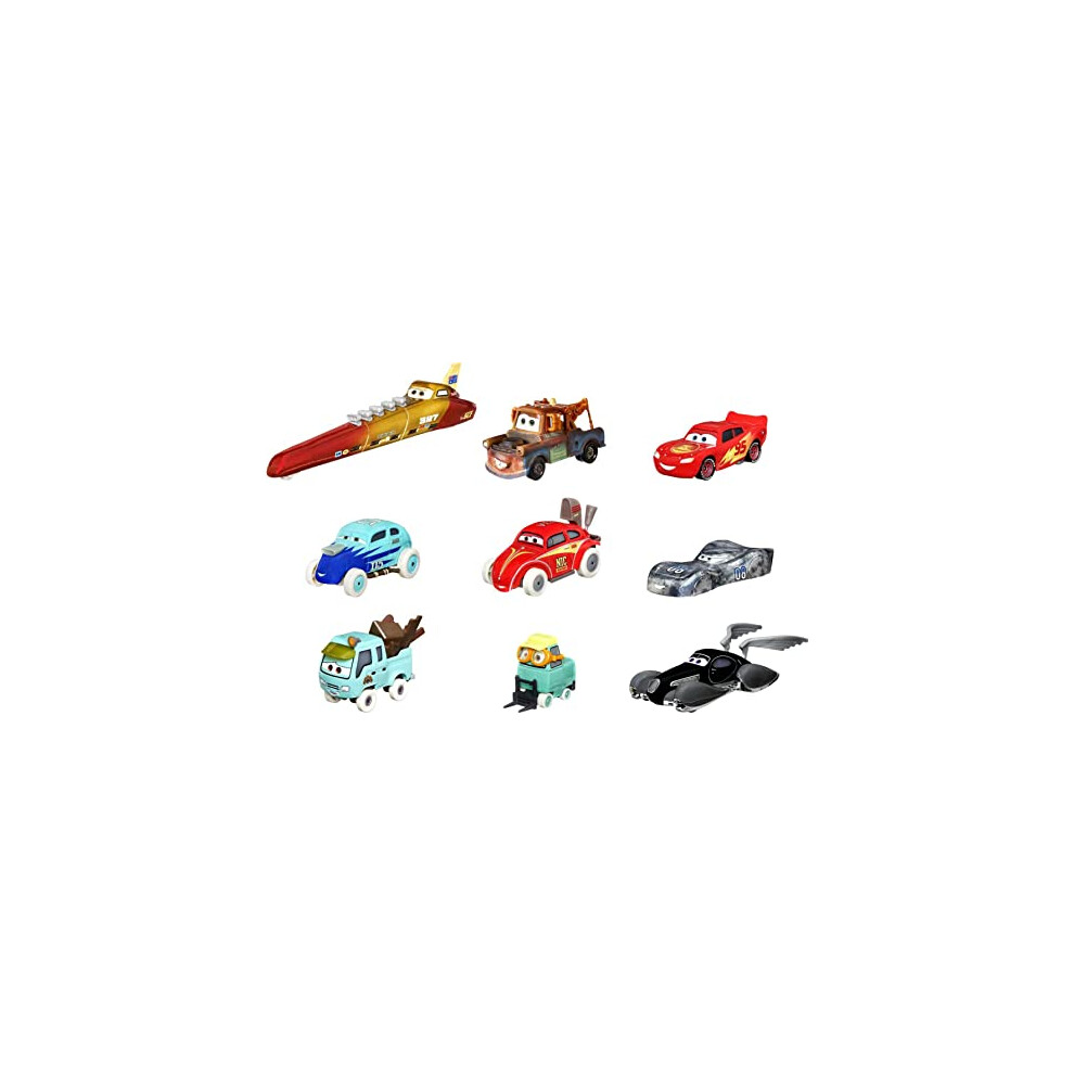 Pixar Cars - On The Road Series - Salt Fever 9 Pack