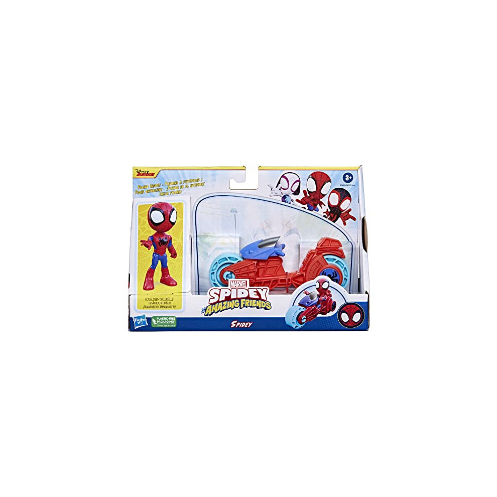 Hasbro Marvel Spidey And His Amazing Friends Spidey Motorcycle