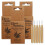Bamboo Interdental Brushes 3 Packs ~ 10 Brushes Per Pack (0.5mm) 1
