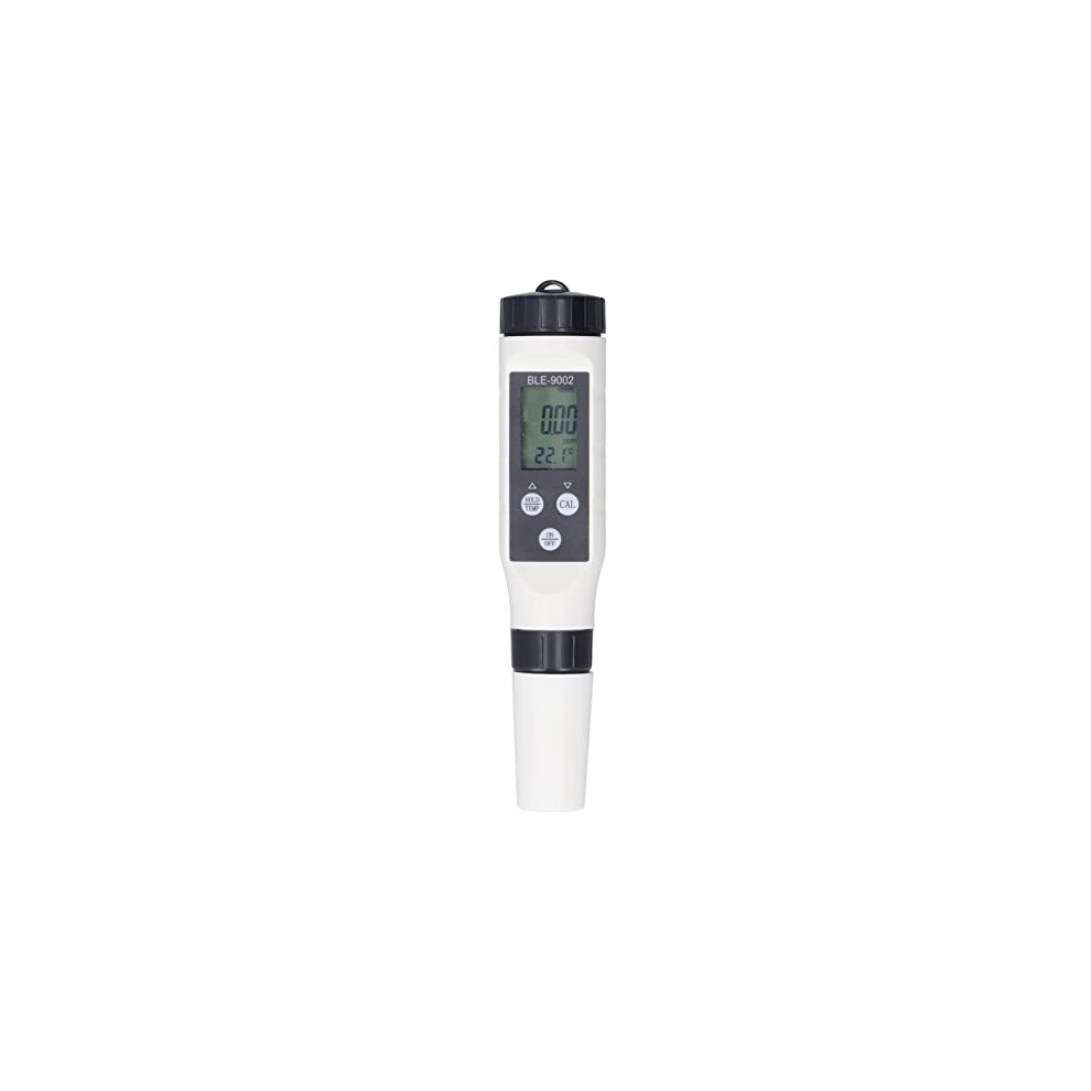 Digital Hydrogen Tester, High Accuracy Pen Type H2 Meter, High Sensitivity Probe LCD Backlit Water Quality Tester with ATC for Aquariums, Hydroponics,