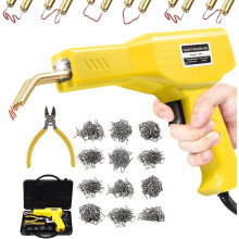 Plastic Welding Machine Car Bumper Repair Kit, 800Pcs Hot Staples Welding Repairing Machine, 50W Plastic Welder Hot Staple Gun for Car