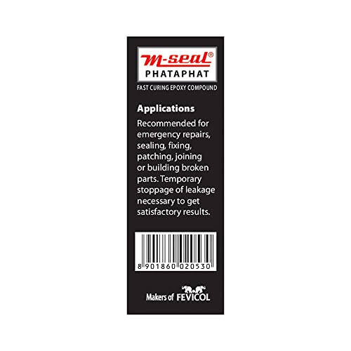 MSEAL M-Seal PHATAPHAT Fast Curing EPOXY Compound 4 x 25g 2