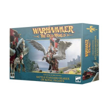 - Warhammer - The Old World: Kingdom Of Bretonnia - Battle Standard On Royal Pegasus - Tabletop Miniatures Wargame