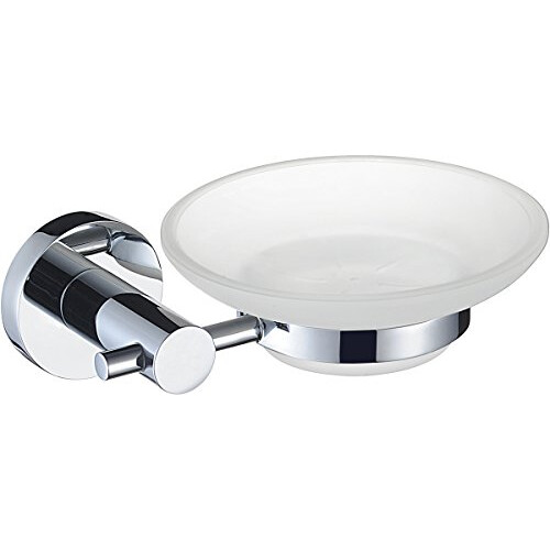 Bristan RD C Round Soap Dish, Chrome