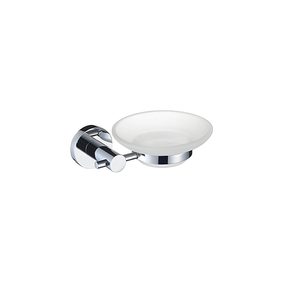 RD C Round Soap Dish, Chrome