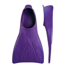 Children's Booster Swim Fin, Purple, Size 6 - 8 UK