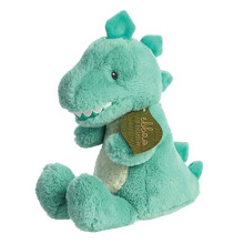 23320, 23120, ebba Baby Eco Ryker Rex Dragon, 12.5In, Recycled Soft Toy, Green