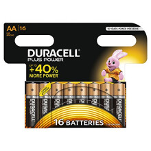 Plus Power Alkaline Battery – AA Battery – 16