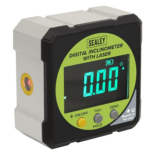 Sealey Digital Inclinometer with Laser - AK9991