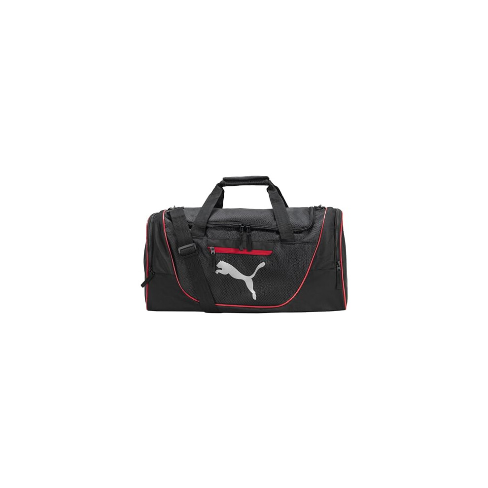 Unisex's Contender Duffel, Black/Red, One Size