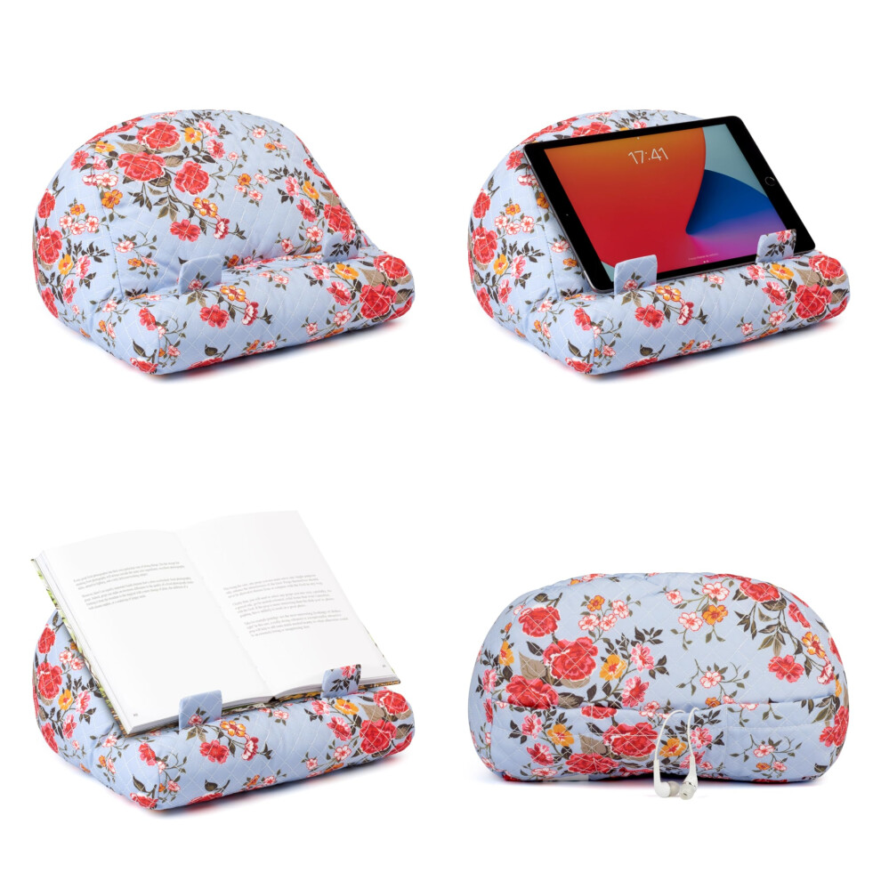 Children's Ipad Stand | Cuddly Tablet Stand & Book Holder| Reading Pillow For Bedtime Adventures | Tablet Lap Rest Cushion | Fun Gift For Readers & 5060058362333