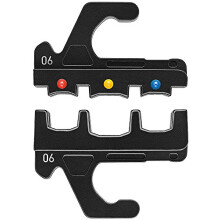 Crimping die for insulated terminals, plug connectors and butt connectors 97 39 06