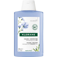 Shampoo Klorane Volume Organic Linen 200 ml