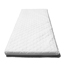 SUZY Microfibre Hypoallergenic Crib Mattress 89 x 40 x 4cm Thick (Square Corners) Reversible British Made