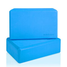 Foam Yoga Blocks 2 Pack Set, High Density EVA Pilate Bricks Support Your Practice and Open Up Your Body,Give You More Stability and Balance