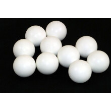 10 Solid White Nylon Football Table Balls