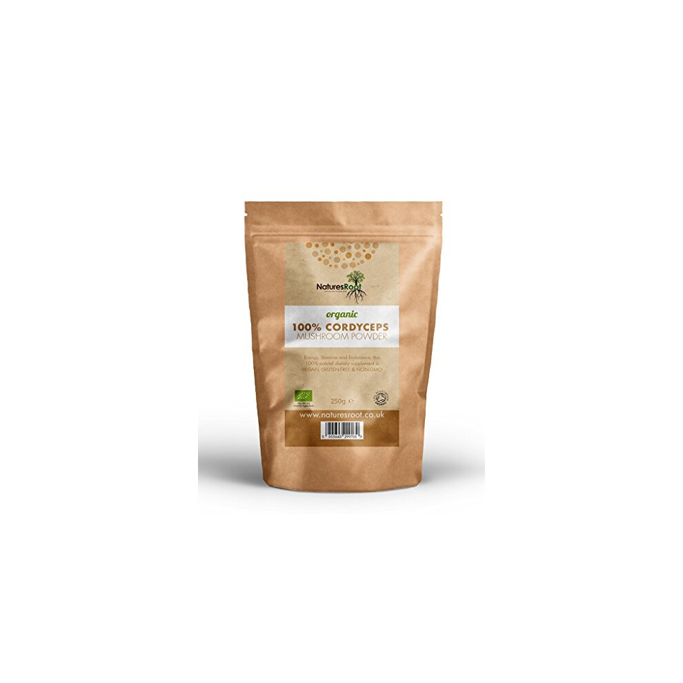 Natures Root Organic Cordyceps Mushroom Powder 60G
