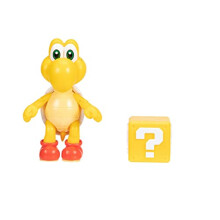 Collectible Red para Koopa Troopa 4 inch Poseable Articulated Action Figure with Question Mark Accessory for Ages 3+