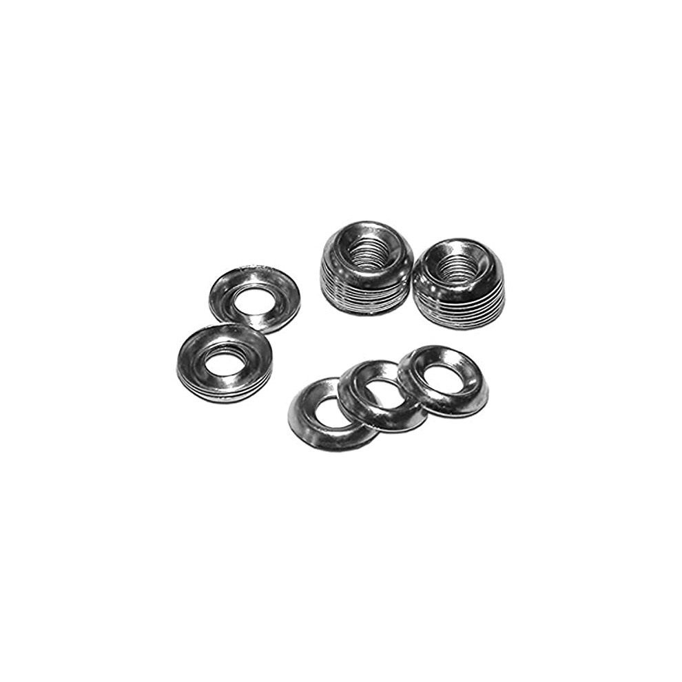 Bh01972 (100 Pcs) Np Surface Cup Finishing Washer For No. 8 Screws, Nickel Plated - Pack Of 100 Pieces 5013249361776