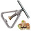 Metal Nut Cracker Tool Nutcracker Kitchen Tool Stainless Steel Pecan Cracker Nutcracker Tool for All Sorts of Nuts 1