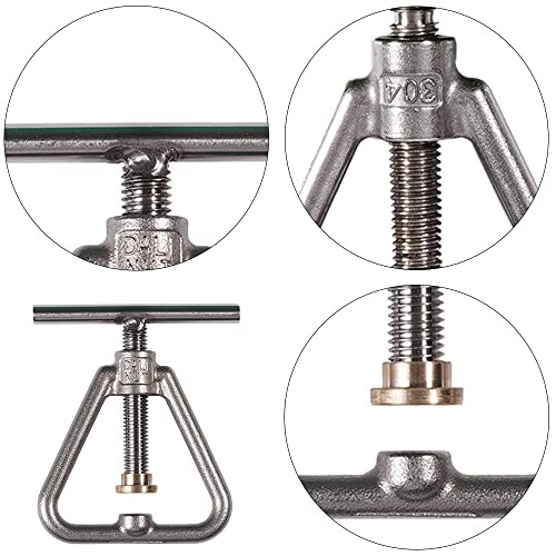 Metal Nut Cracker Tool Nutcracker Kitchen Tool Stainless Steel Pecan Cracker Nutcracker Tool for All Sorts of Nuts 2