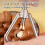 Metal Nut Cracker Tool Nutcracker Kitchen Tool Stainless Steel Pecan Cracker Nutcracker Tool for All Sorts of Nuts 6