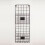 Metal Door organizer Black Double layer - Letter Rack - Mail Catcher Minimalistic 5